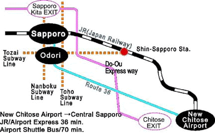 NCA to Sapporo